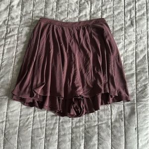Urban Outfitters Mauve Layered Mini Skirt